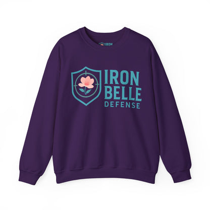 Turquoise Iron Belle Defense Unisex Crewneck Sweatshirt