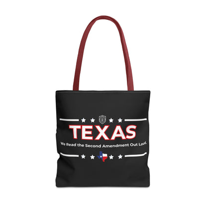 Texas:We Read the 2nd Amendment Out Loud Tote Bag
