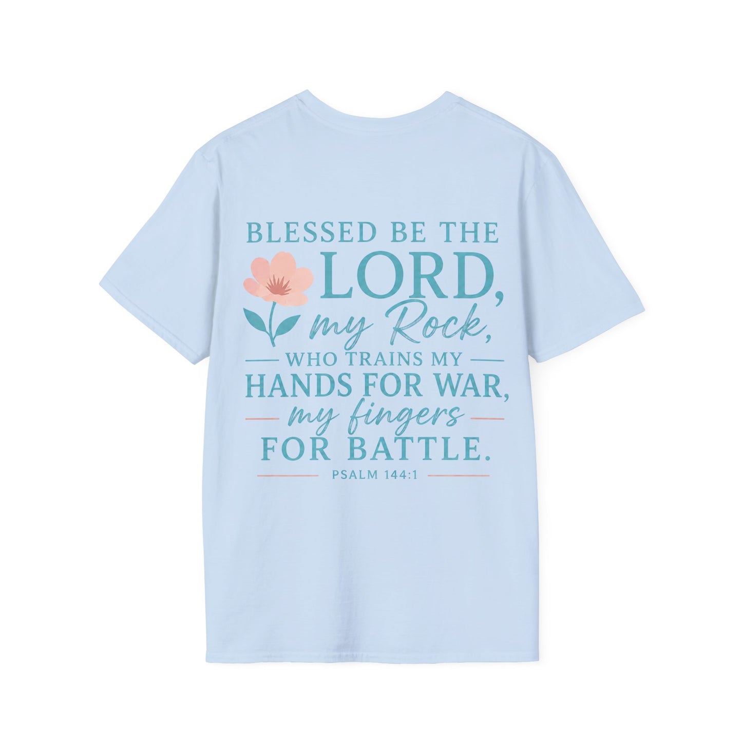 Blessed Be the Lord My Rock Iron Belle Defense Tee