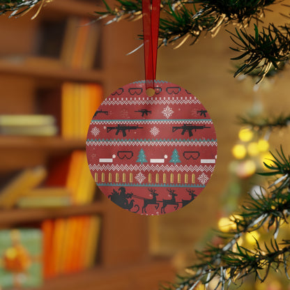 Iron Belle Defense Metal Ornament