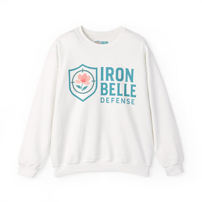 Turquoise Iron Belle Defense Unisex Crewneck Sweatshirt