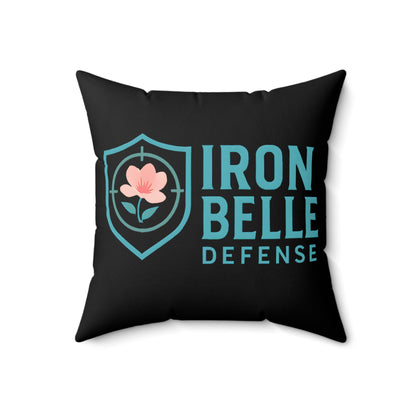 Iron Belle Defense Spun Polyester Square Pillow