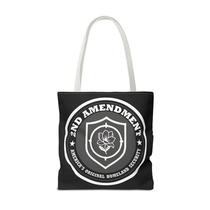 2nd Amendment Shield Tote Bag — America’s Original Homeland Security Cotton Tote