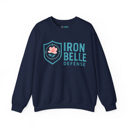 Turquoise Iron Belle Defense Unisex Crewneck Sweatshirt