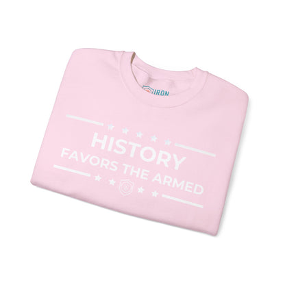 History Favors the Armed Iron Belle Defense Unisex Crewneck Sweatshirt