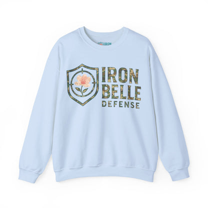 Camo Iron Belle Defense Unisex Crewneck Sweatshirt