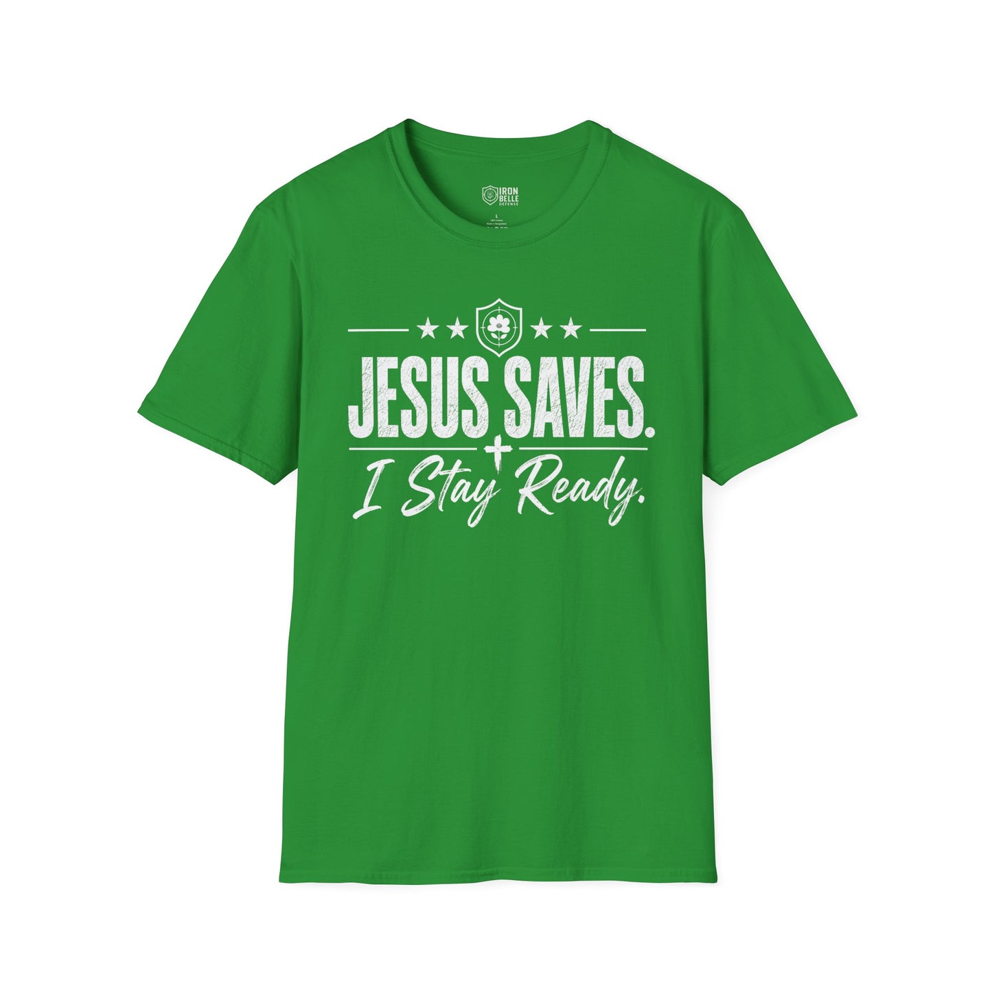 Jesus Saves I Stay Ready Tee