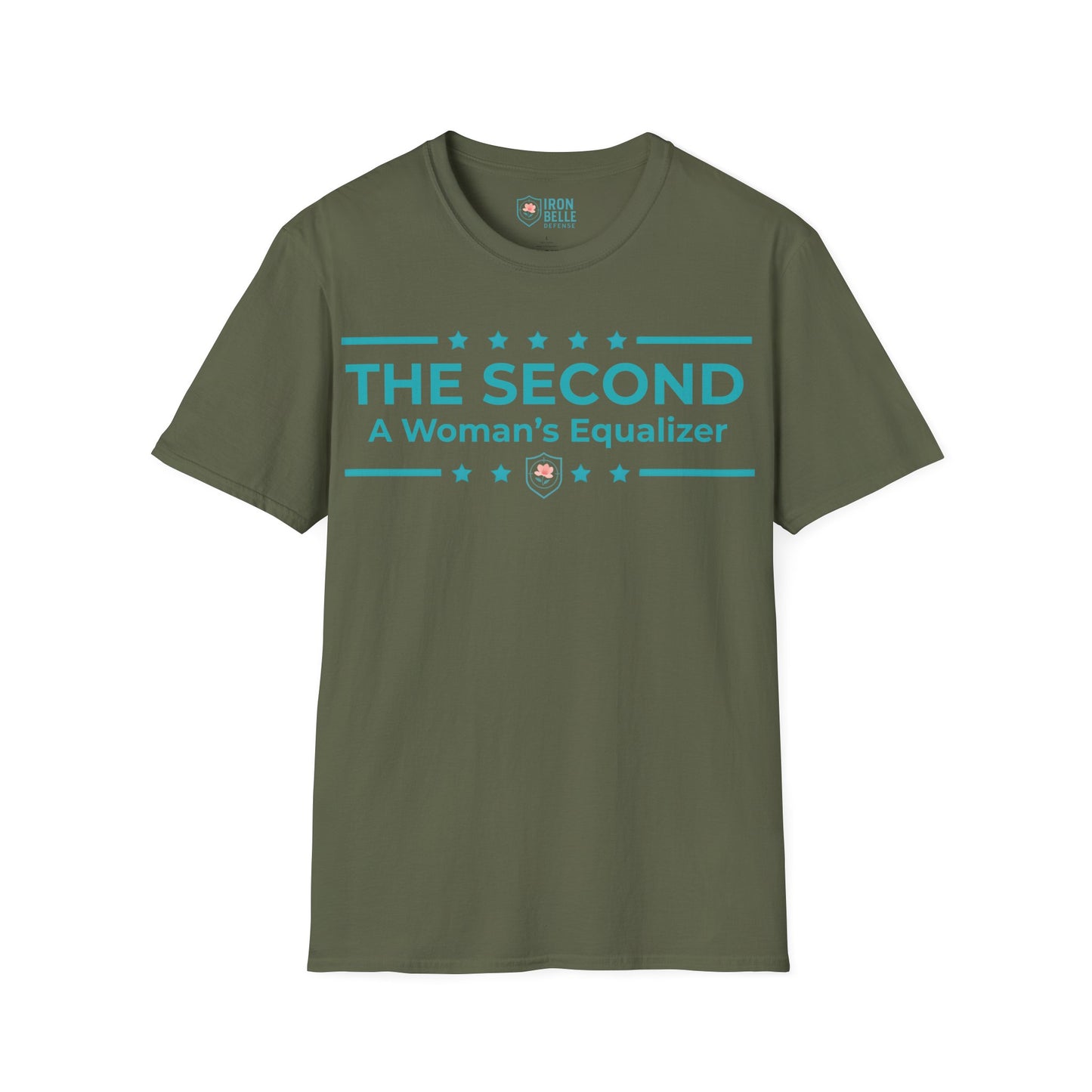 The Second: A Woman’s Equalizer Iron Belle Defense Tee
