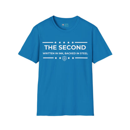 The Second: Written in Ink, Backed in Steel Iron Belle Defense Tee