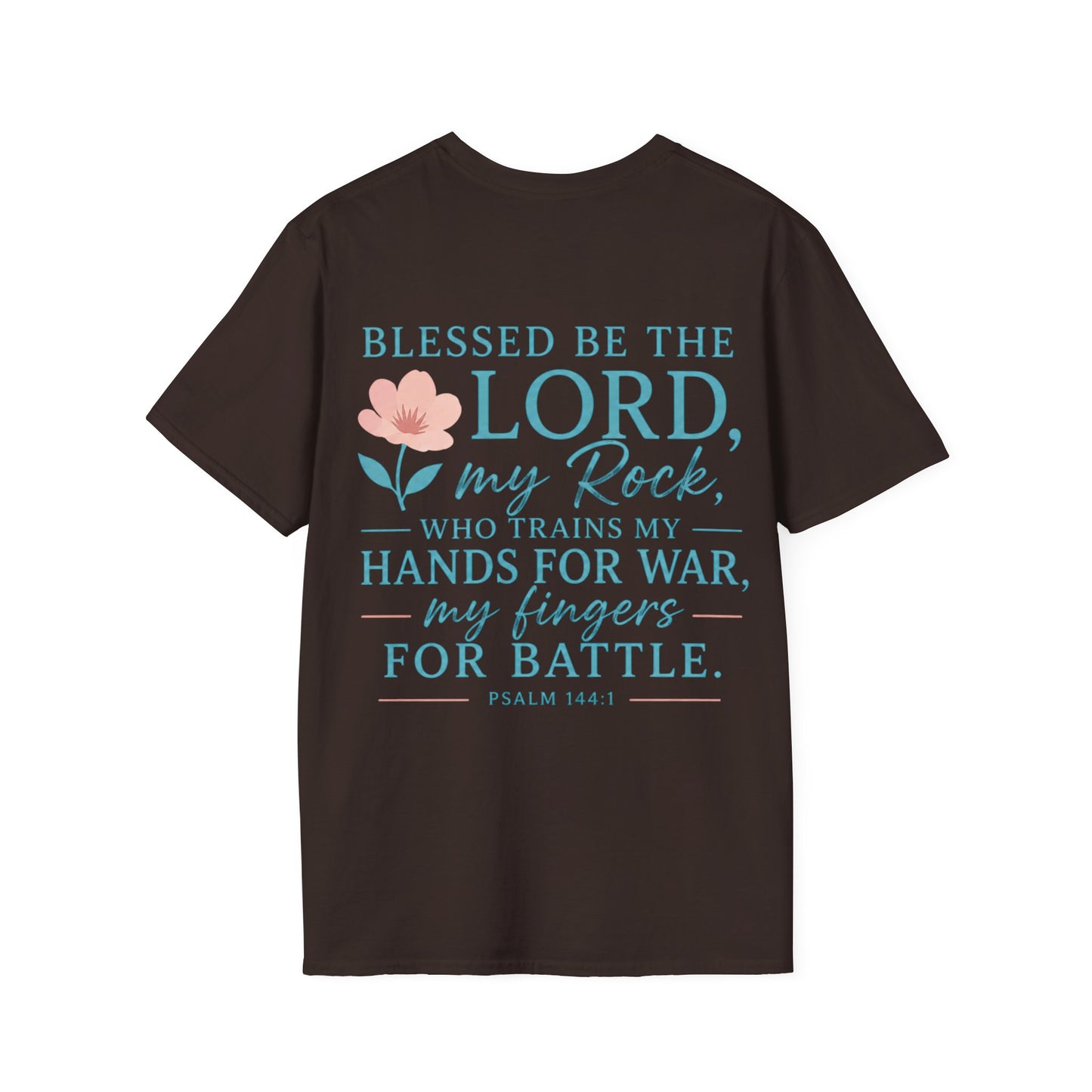 Blessed Be the Lord My Rock Iron Belle Defense Tee