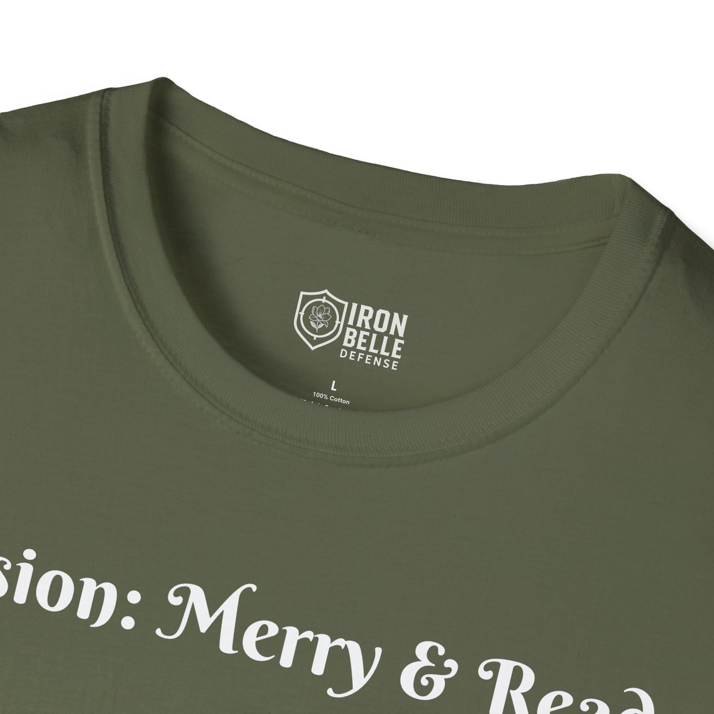 Tactical Santa with Armored Christmas Tree Tee