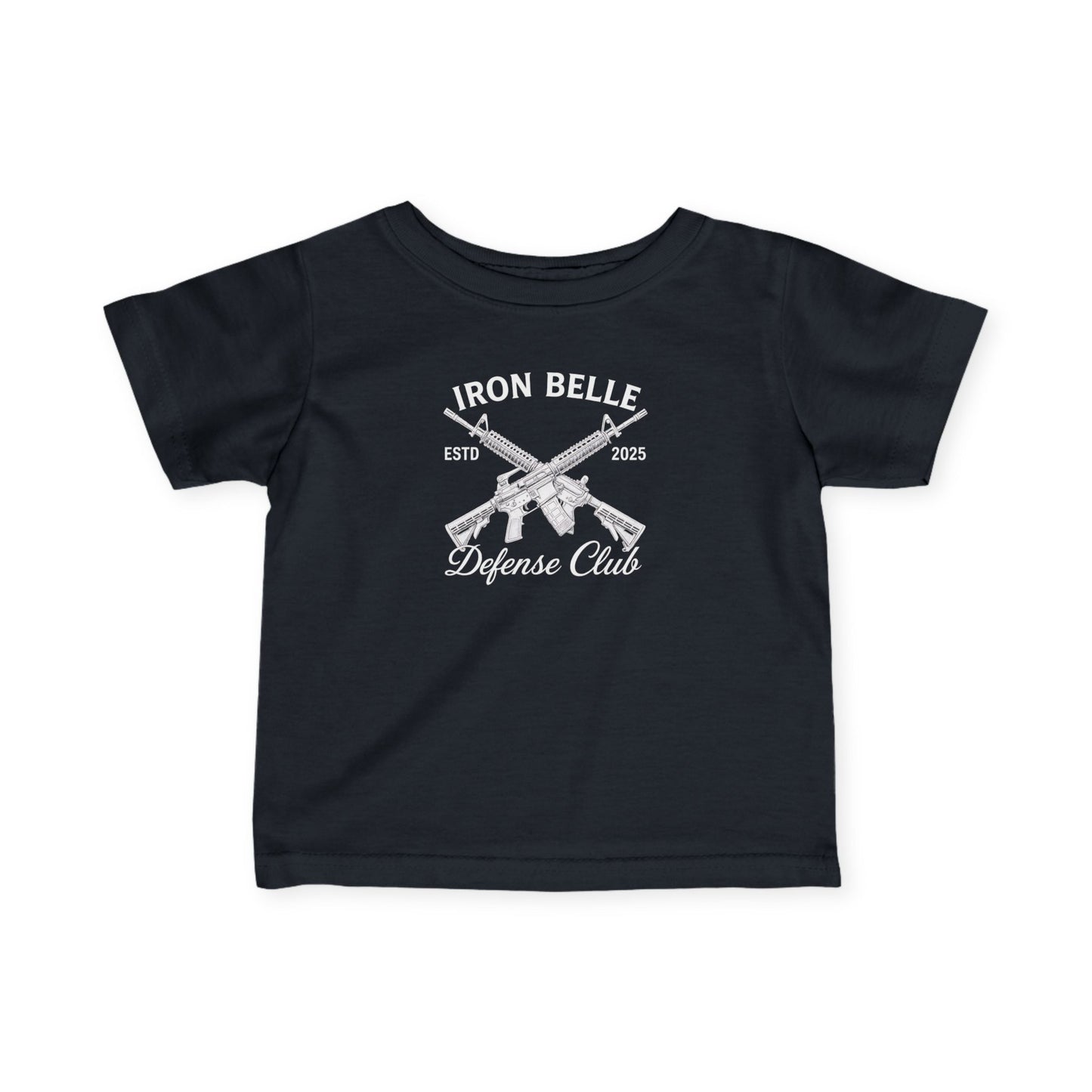 Infant Turquoise Iron Belle Defense Tee