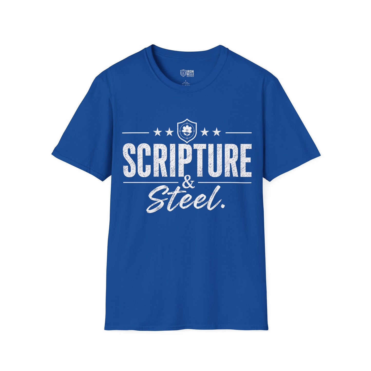 Scripture & Steel Tee