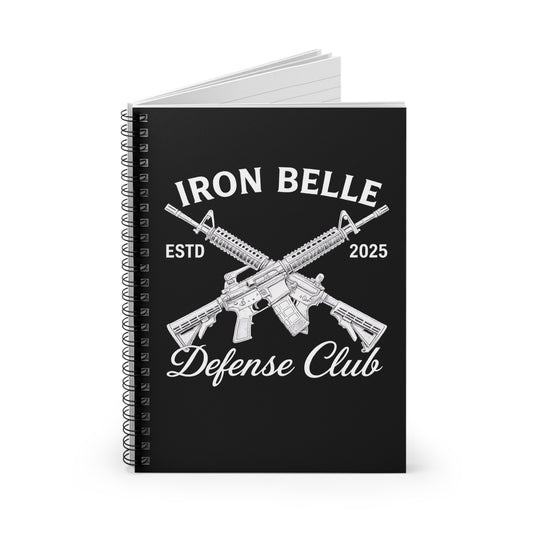 Crest Iron Belle Defense Spiral Notebook