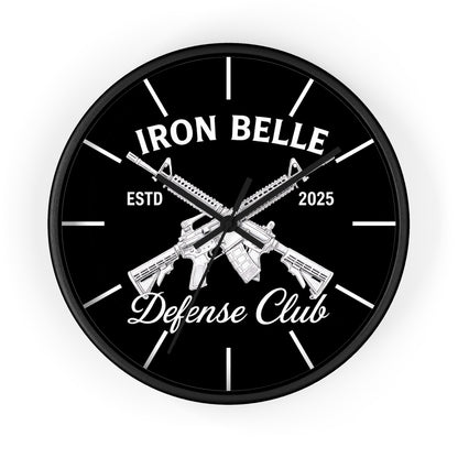 Iron Belle Defense Club Wall Clock