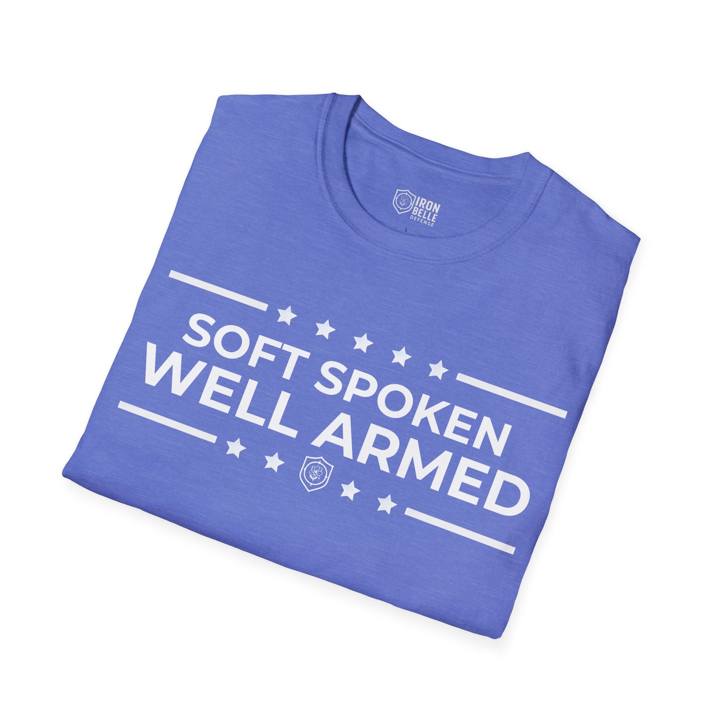 Soft Spoken Well Armed Unisex Softstyle T-Shirt