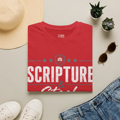Scripture & Steel Tee