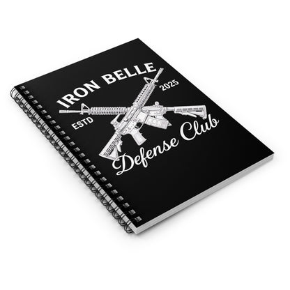 Crest Iron Belle Defense Spiral Notebook