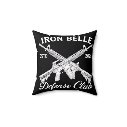 Iron Belle Defense Spun Polyester Square Pillow