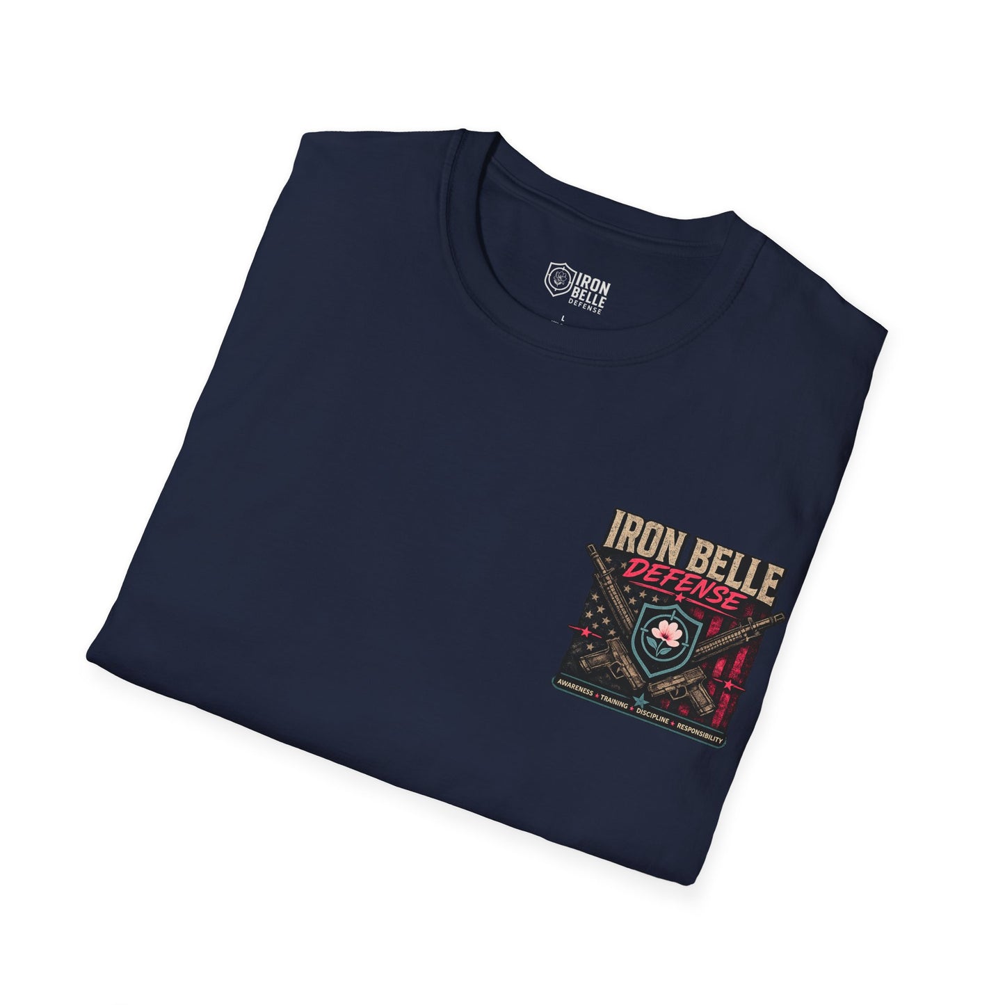 Iron Belle Defense "Train With Purpose" Unisex Softstyle T-Shirt
