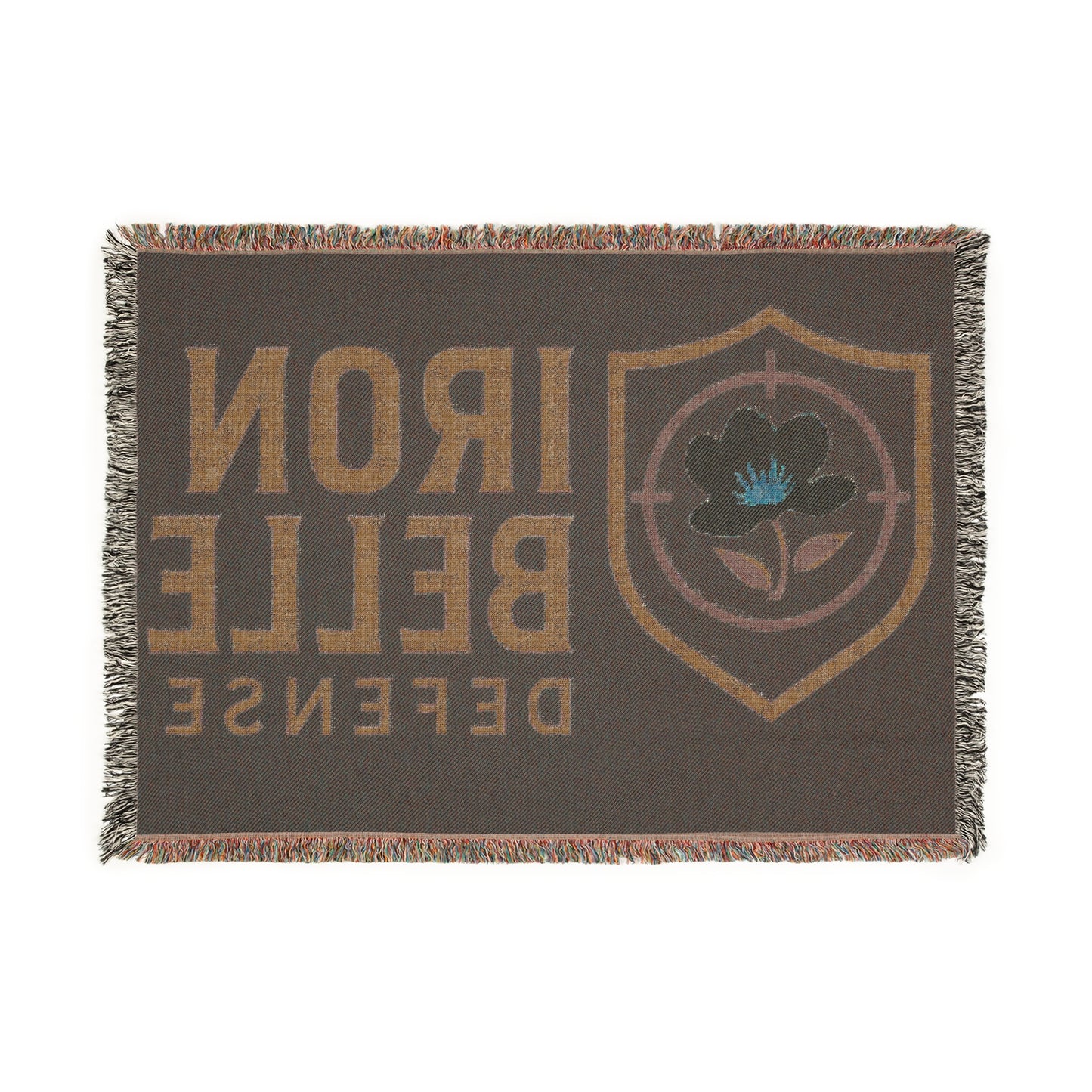 Iron Belle Defense Woven Blanket