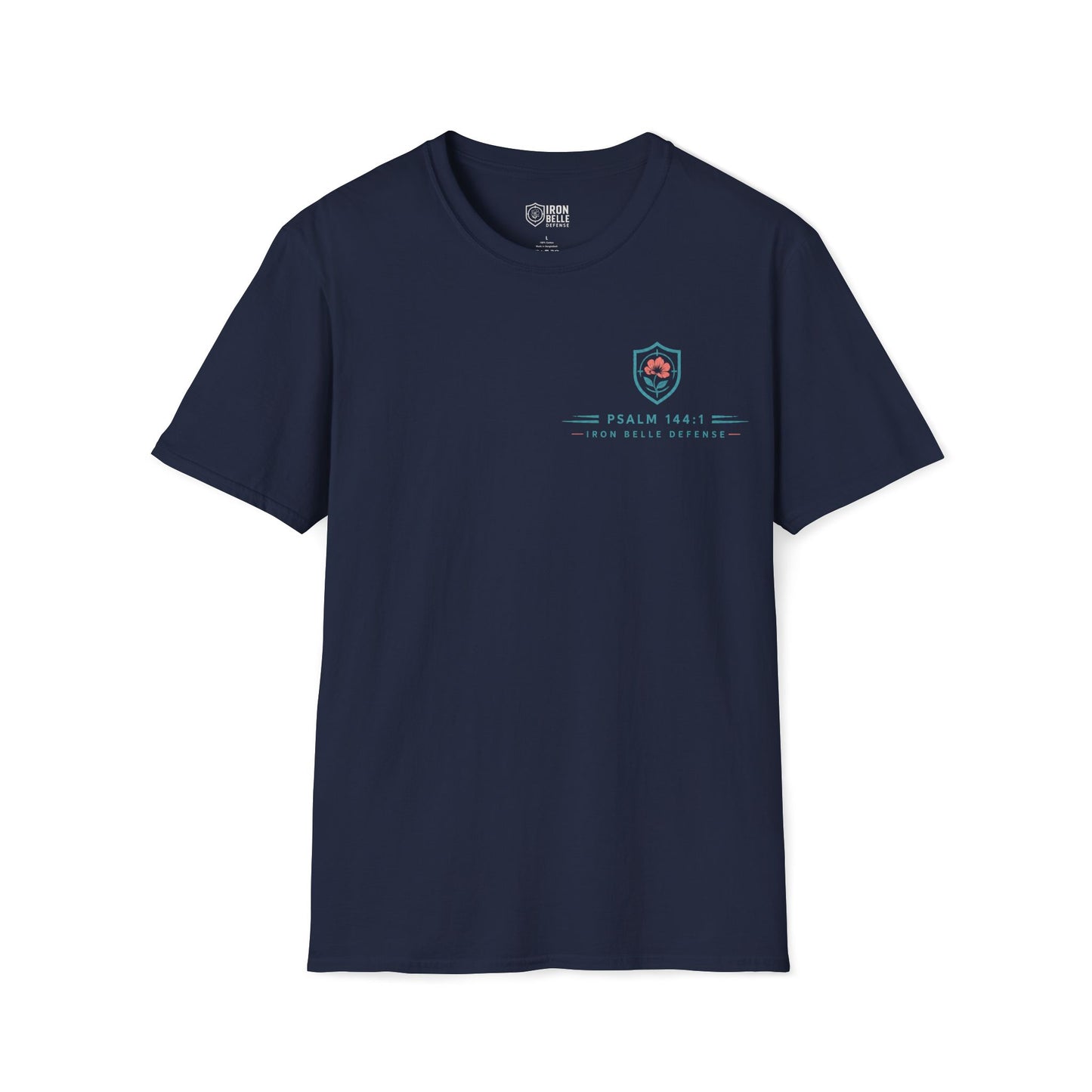 Blessed Be the Lord My Rock Iron Belle Defense Tee