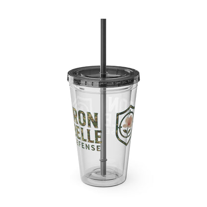Camo Iron Belle Defense Tumbler – 16oz