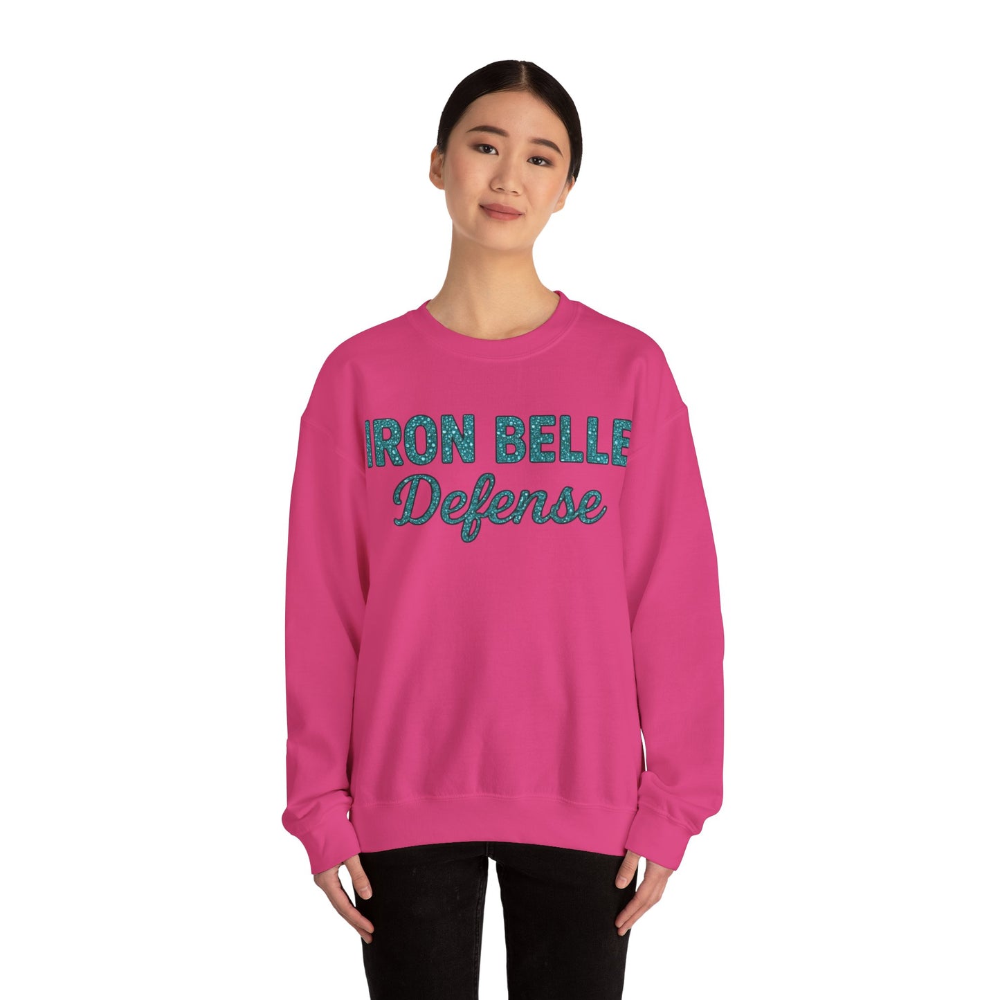 Iron Belle Defense Sparkle Crewneck Sweatshirt