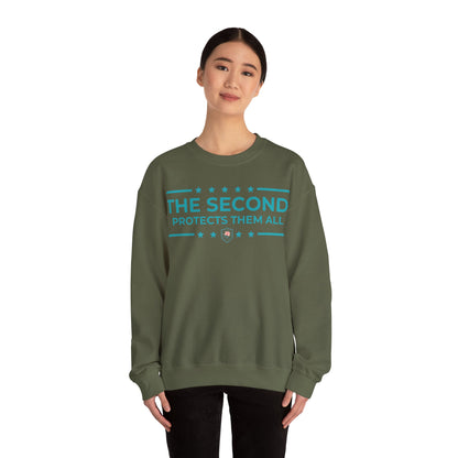 The Second: Protects Them All Iron Belle Defense Unisex Crewneck Sweatshirt