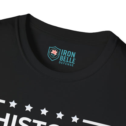 History Favors the Armed Iron Belle Defense Tee