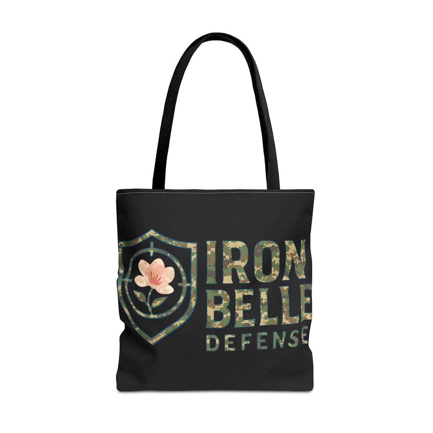 Camo Iron Belle Defense Tote Bag
