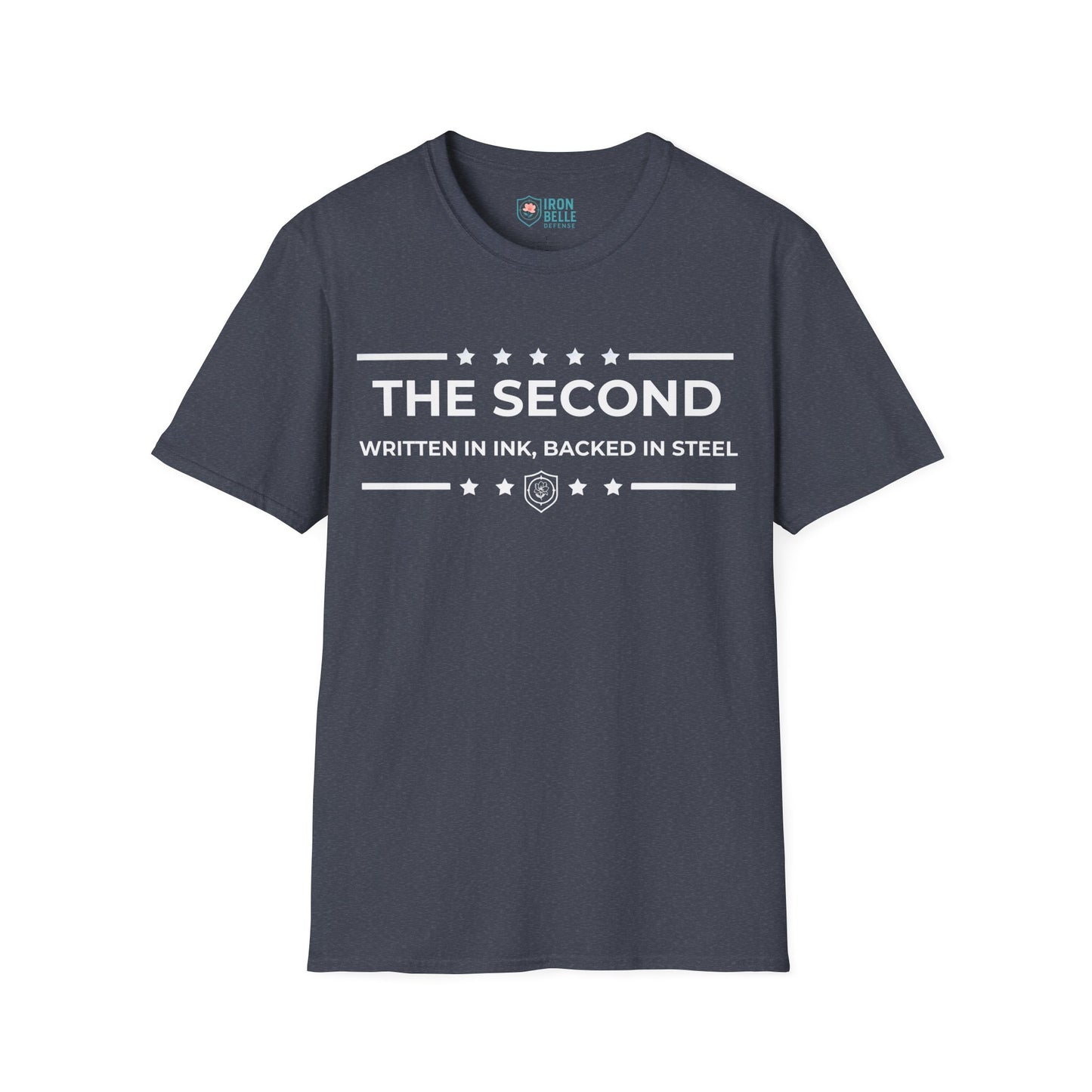 The Second: Written in Ink, Backed in Steel Iron Belle Defense Tee
