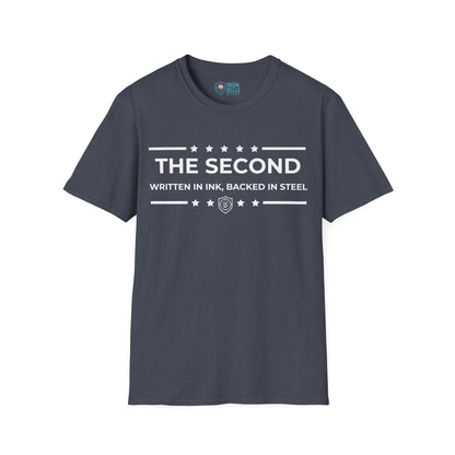 The Second: Written in Ink, Backed in Steel Iron Belle Defense Tee