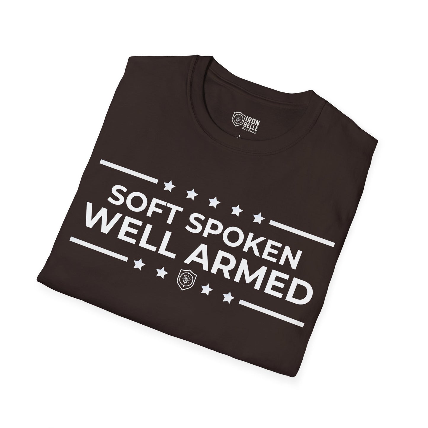Soft Spoken Well Armed Unisex Softstyle T-Shirt