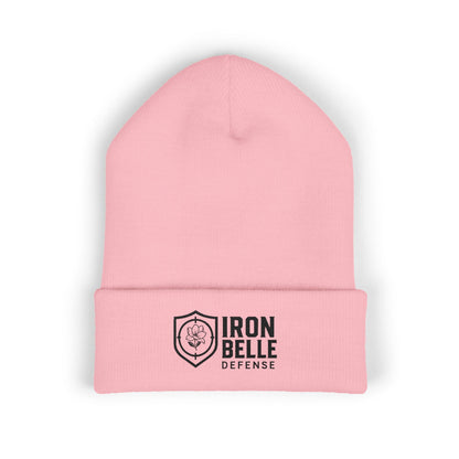 Embroidered Iron Belle Defense Cuffed Beanie