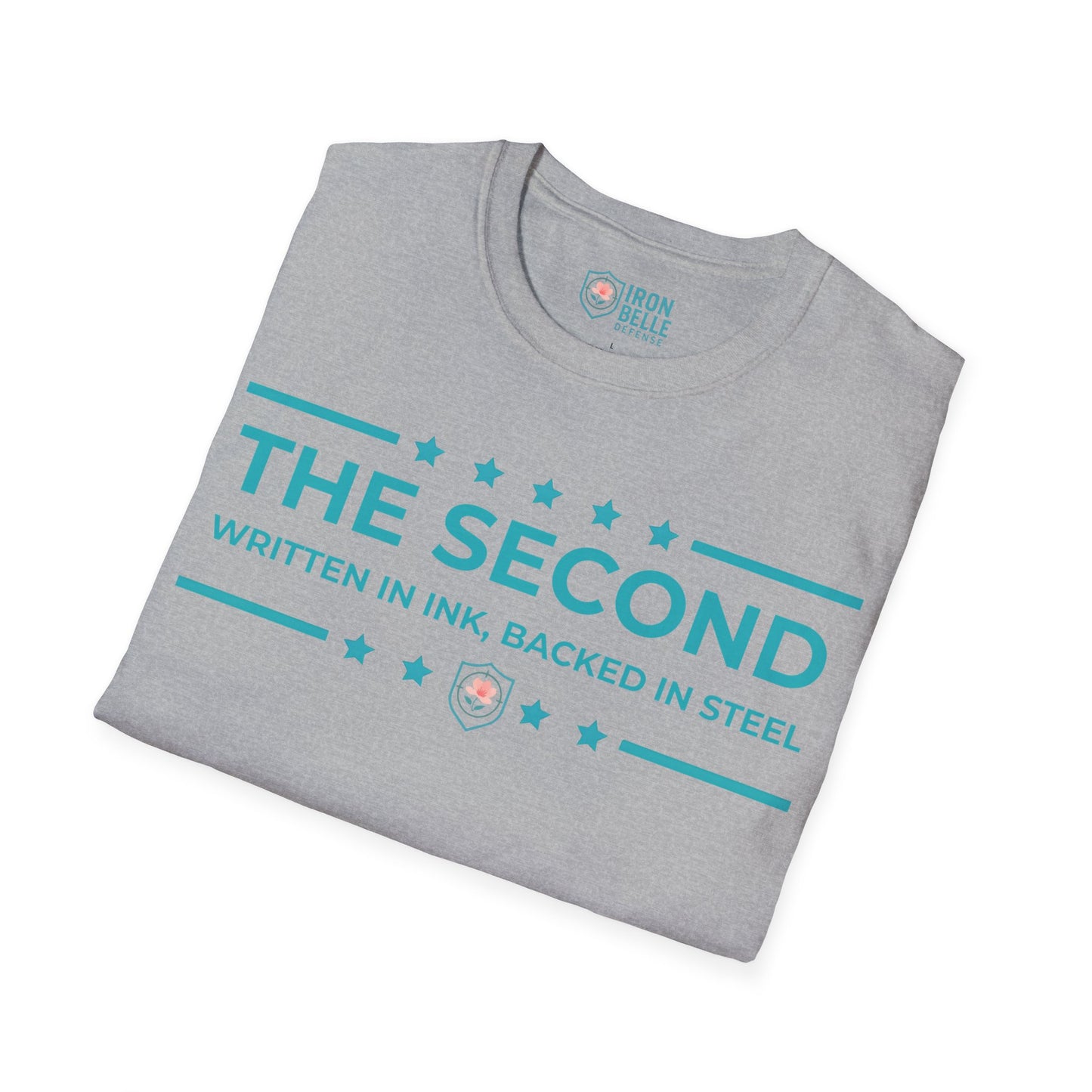 The Second: Written in Ink, Backed in Steel Iron Belle Defense Tee