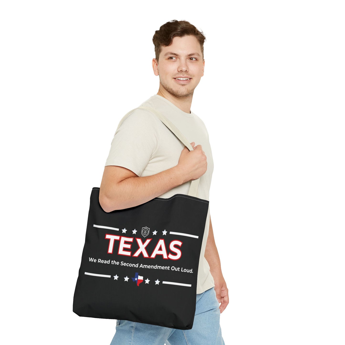 Texas:We Read the 2nd Amendment Out Loud Tote Bag