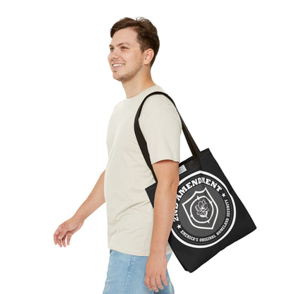 2nd Amendment Shield Tote Bag — America’s Original Homeland Security Cotton Tote