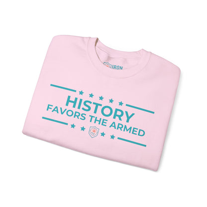 History Favors the Armed Iron Belle Defense Unisex Crewneck Sweatshirt