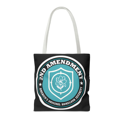 2nd Amendment Shield Tote Bag — America’s Original Homeland Security Cotton Tote