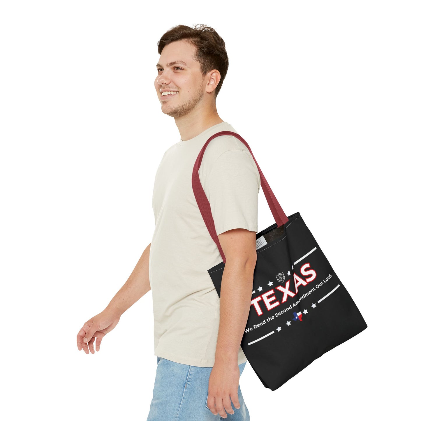 Texas:We Read the 2nd Amendment Out Loud Tote Bag