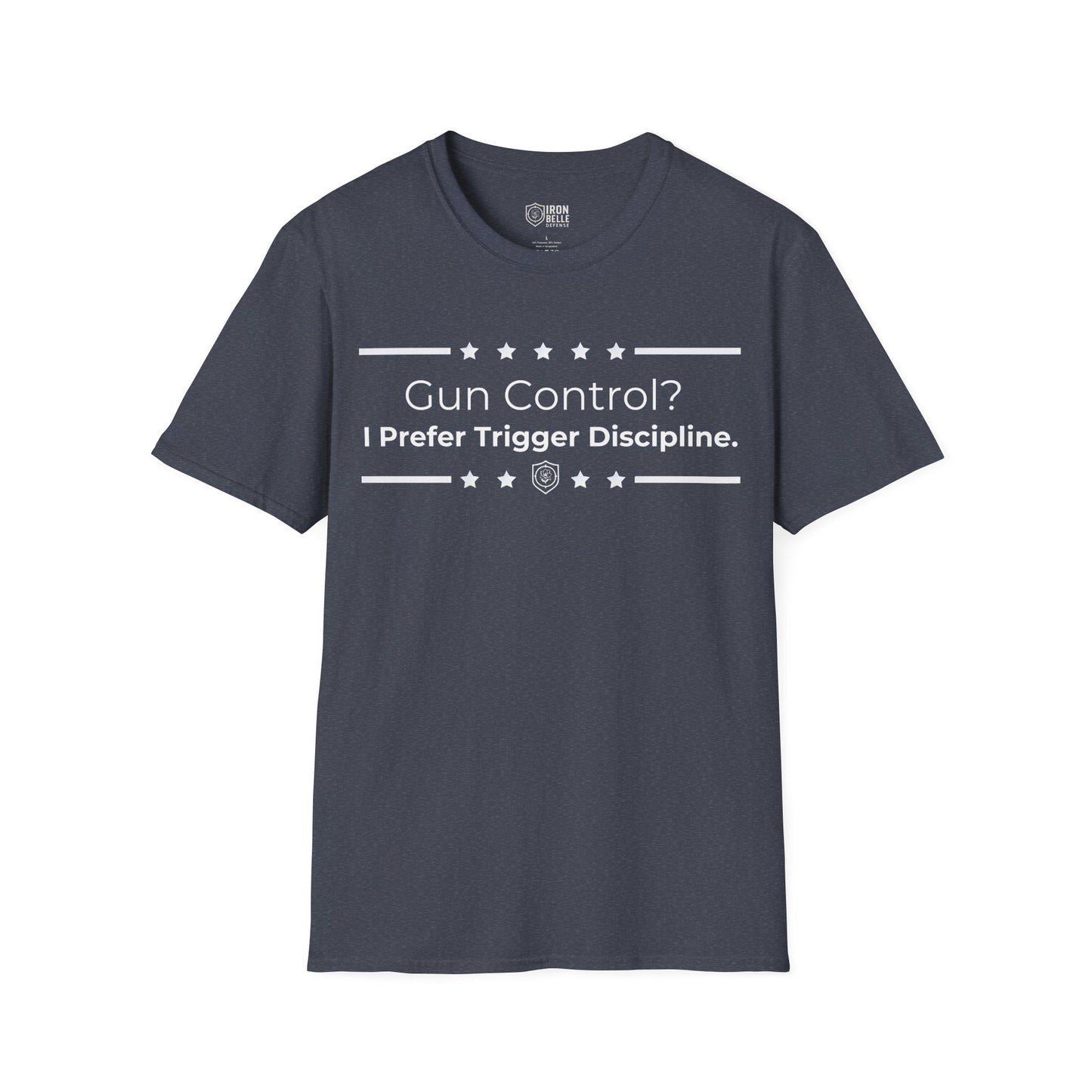 Gun Control? Unisex Softstyle T-Shirt