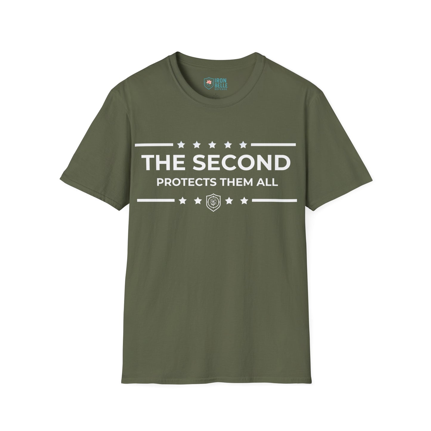 The Second Protects Them All Iron Belle Defense Tee