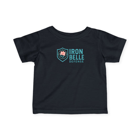 Infant Turquoise Iron Belle Defense Tee