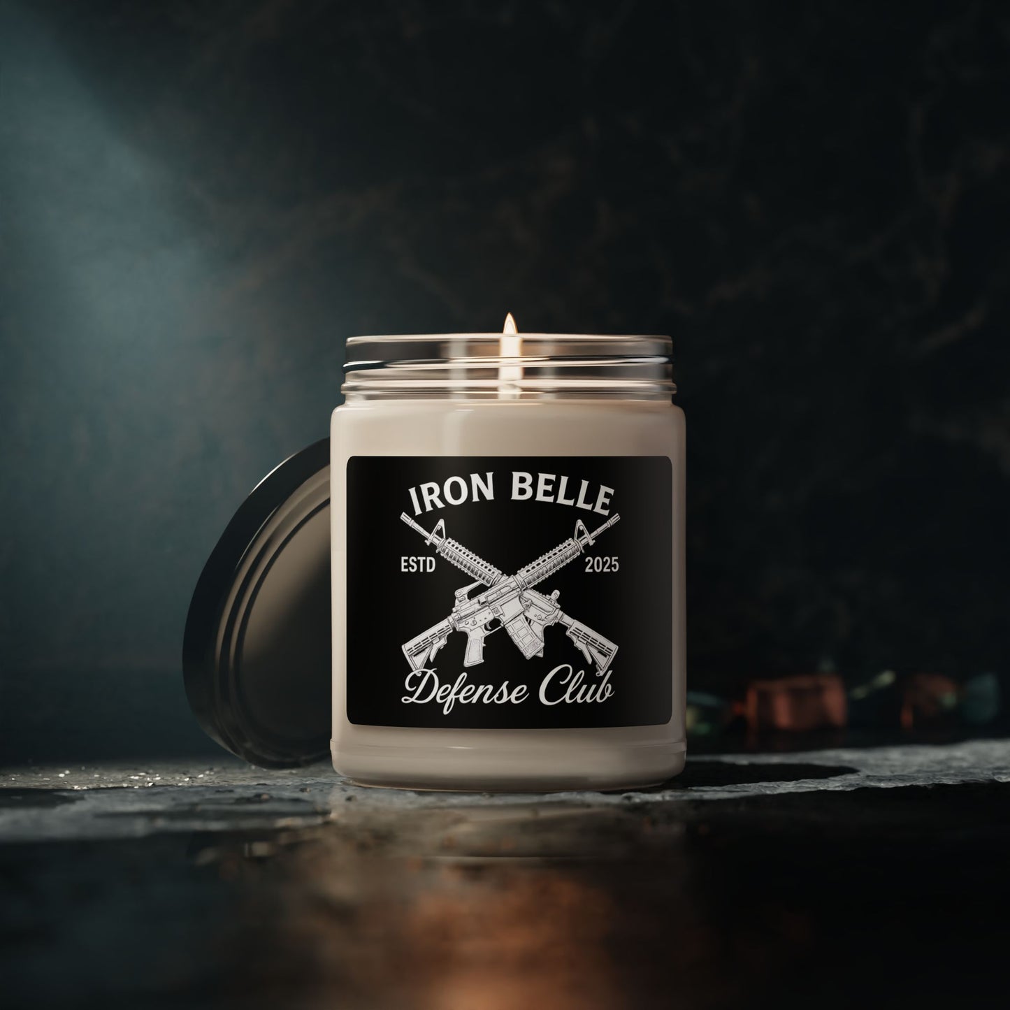Iron Belle Defense Scented Soy Candle — 9oz Candle