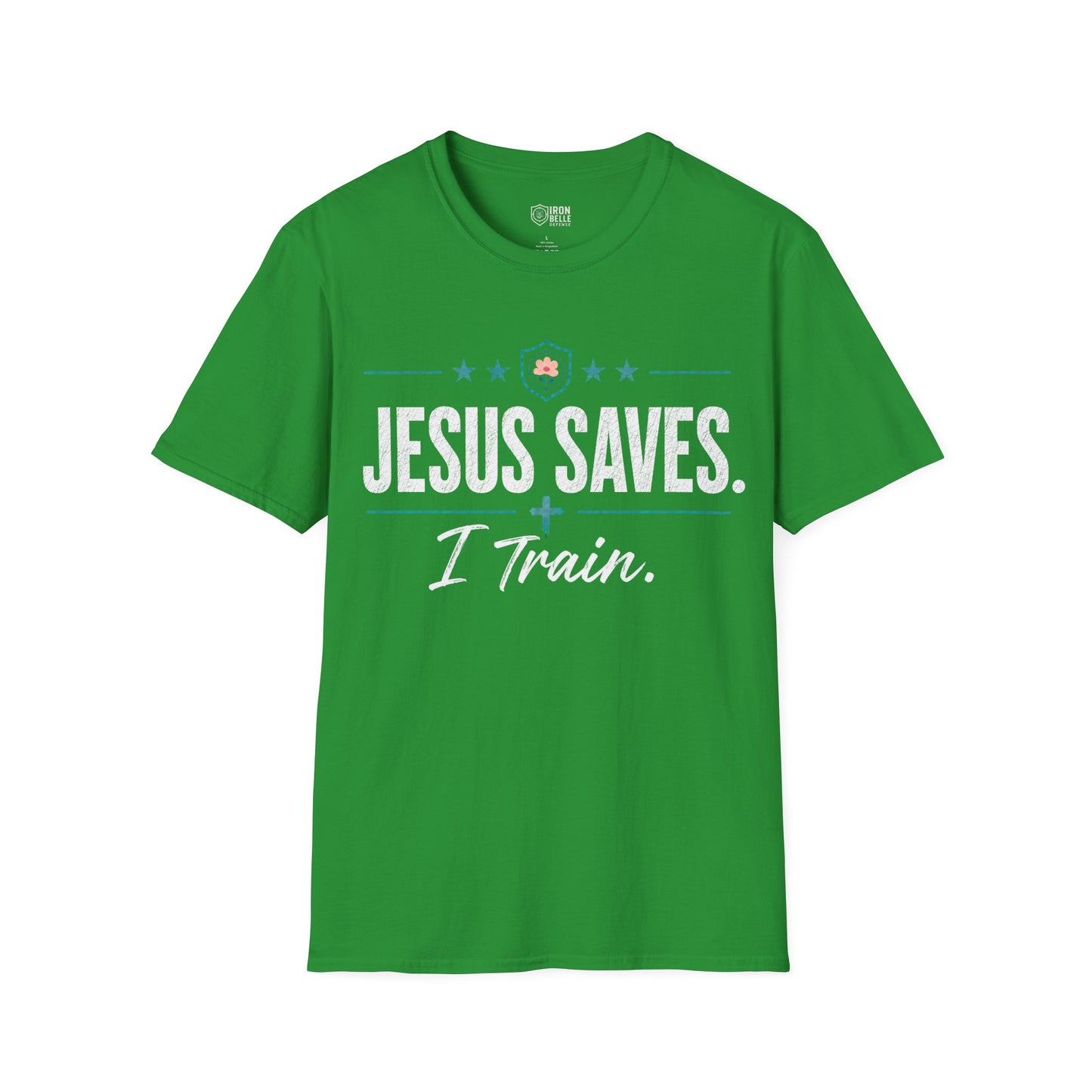 Jesus Saves I Train Tee