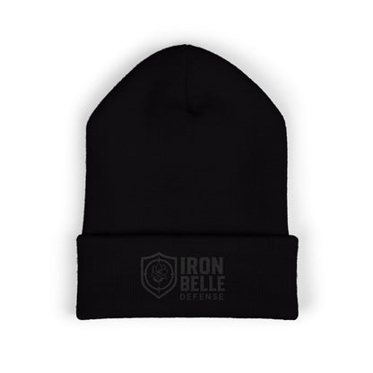 Embroidered Iron Belle Defense Cuffed Beanie