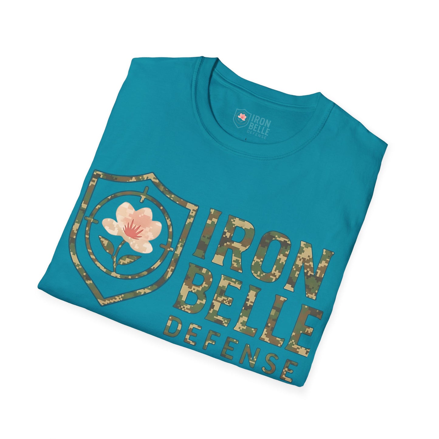 Camo Iron Belle Defense Crest Tee