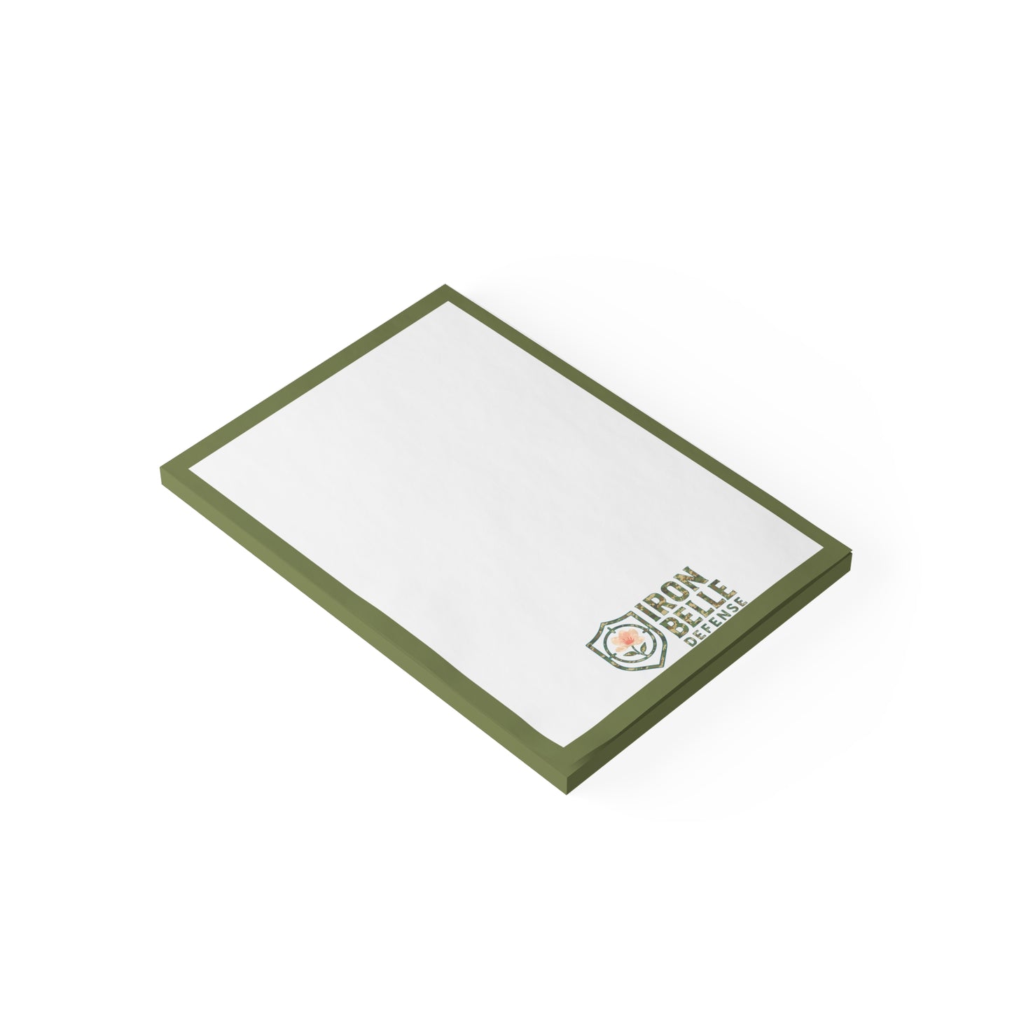 Camo Iron Belle Defense Note Pad