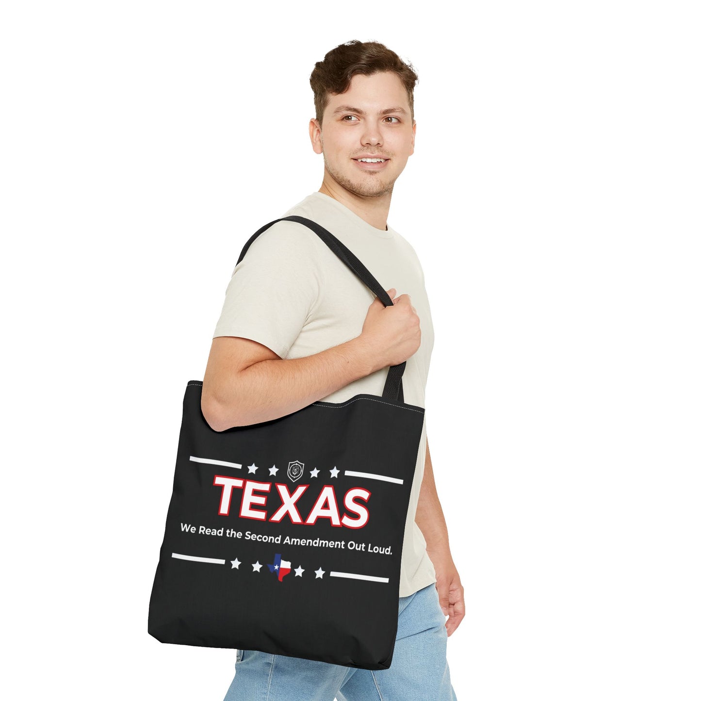 Texas:We Read the 2nd Amendment Out Loud Tote Bag